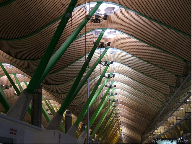 Internal Roof Madrid Airport 