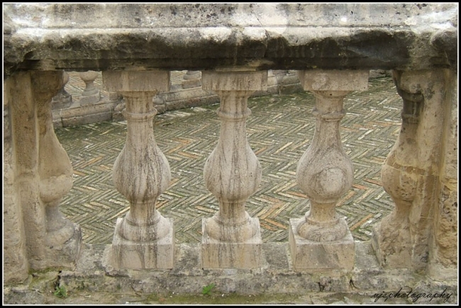 Through the Pillars.