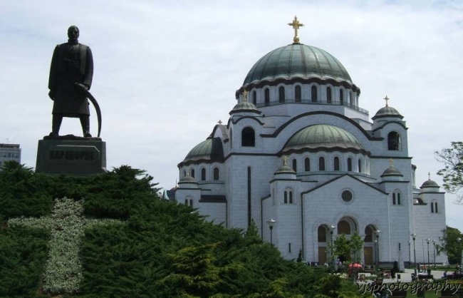 Temple and Statue