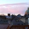 Morning Light view from hotel window Copenhagen