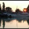 Sunset and Boat
