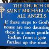 Church Gate Sign