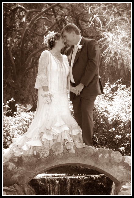 Our wedding day.