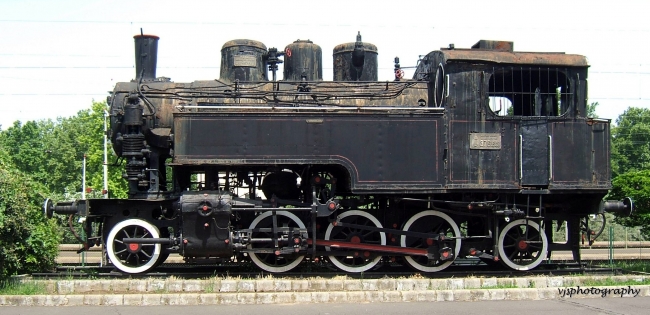 Train at Siofok Station